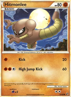 Hitmonlee (HS—Undaunted 52)
