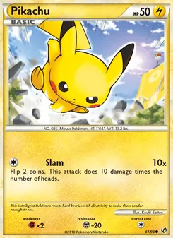 Pikachu (HS—Undaunted 61)