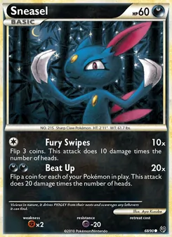 Sneasel (HS—Undaunted 68)