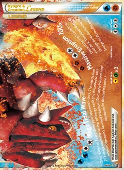 Kyogre & Groudon LEGEND (HS—Undaunted 88)