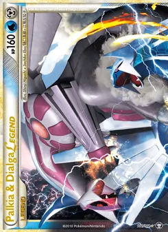 Palkia & Dialga LEGEND (HS—Triumphant 101)