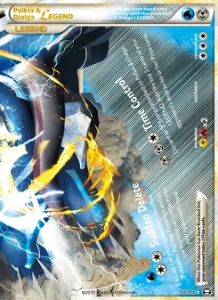 Palkia & Dialga LEGEND (HS—Triumphant 102)