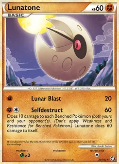 Lunatone (HS—Triumphant 25)