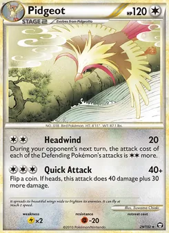 Pidgeot (HS—Triumphant 29)