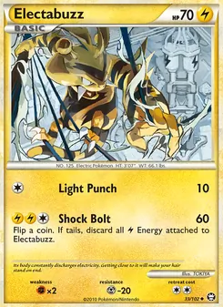 Electabuzz (HS—Triumphant 33)