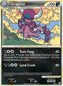 Drapion (HS—Triumphant 4)