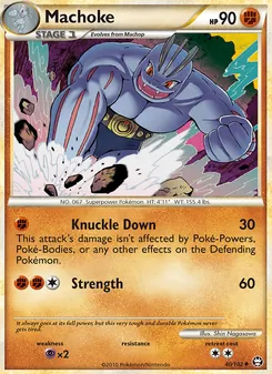 Machoke (HS—Triumphant 40)