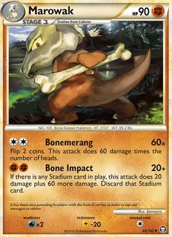 Marowak (HS—Triumphant 44)