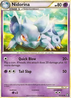 Nidorina (HS—Triumphant 45)