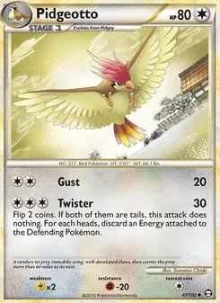 Pidgeotto (HS—Triumphant 47)