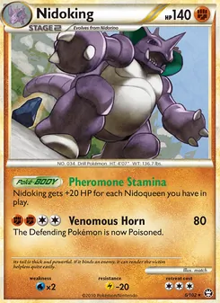 Nidoking (HS—Triumphant 6)