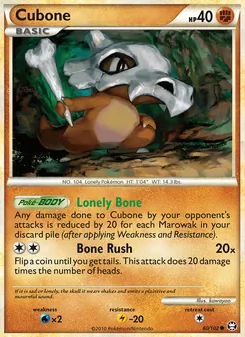 Cubone (HS—Triumphant 60)