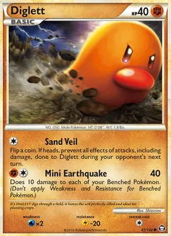 Diglett (HS—Triumphant 61)