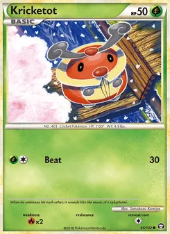 Kricketot (HS—Triumphant 65)