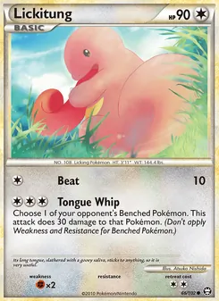 Lickitung (HS—Triumphant 66)