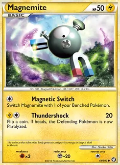 Magnemite (HS—Triumphant 68)