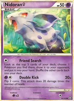 Nidoran ♀ (HS—Triumphant 69)