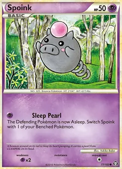 Spoink (HS—Triumphant 77)