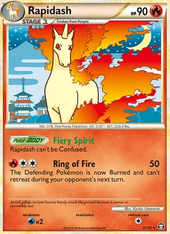 Rapidash (HS—Triumphant 8)