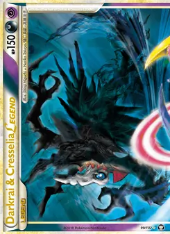Darkrai & Cresselia LEGEND (HS—Triumphant 99)