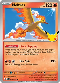 Moltres (30th Celebration 11)