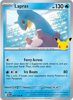 Lapras (30th Celebration 17)