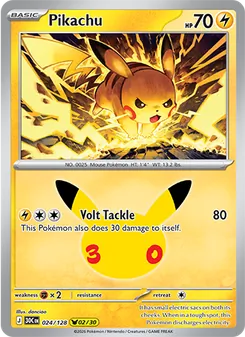 Pikachu (30th Celebration 24)