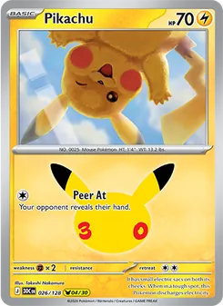 Pikachu (30th Celebration 26)