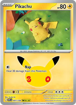 Pikachu (30th Celebration 27)
