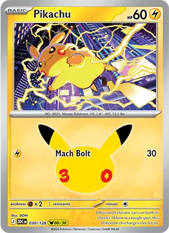 Pikachu (30th Celebration 30)