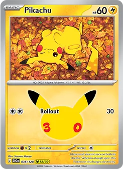 Pikachu (30th Celebration 35)