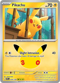 Pikachu (30th Celebration 36)