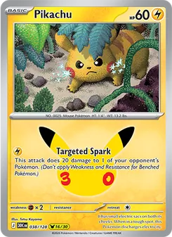Pikachu (30th Celebration 38)