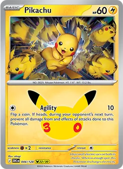 Pikachu (30th Celebration 44)