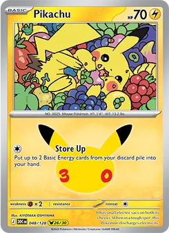 Pikachu (30th Celebration 48)