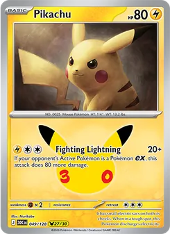 Pikachu (30th Celebration 49)