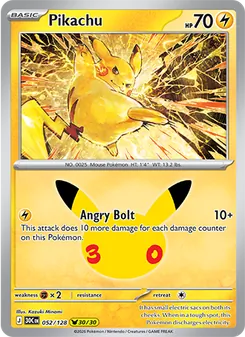 Pikachu (30th Celebration 52)