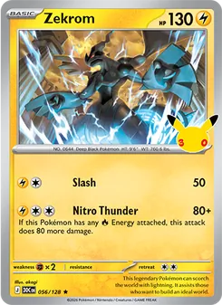 Zekrom (30th Celebration 56)