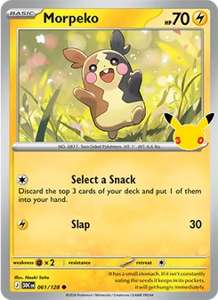 Morpeko (30th Celebration 61)