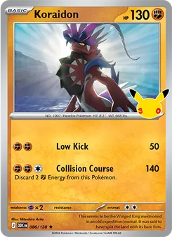 Koraidon (30th Celebration 86)