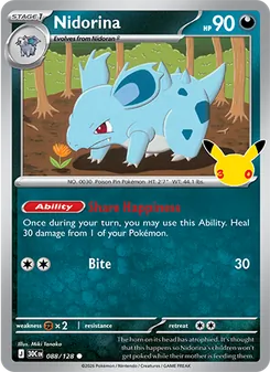 Nidorina (30th Celebration 88)