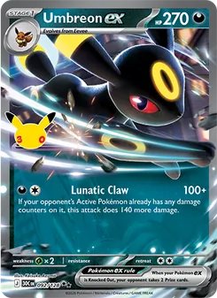 Umbreon ex (30th Celebration 92)