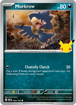 Murkrow (30th Celebration 93)