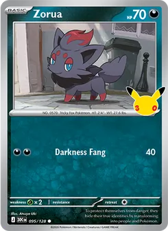 Zorua (30th Celebration 95)