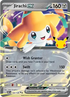 Jirachi ex (30th Celebration 102)
