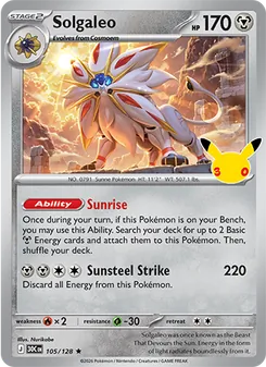 Solgaleo (30th Celebration 105)
