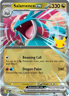 Salamence ex (30th Celebration 109)