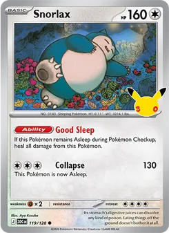 Snorlax (30th Celebration 119)