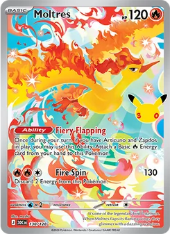 Moltres (30th Celebration 130)