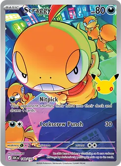 Scraggy (30th Celebration 140)